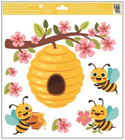 Okenní fólie berušky a včelky