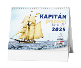 Stolní kalendář 2025 Kapitán
