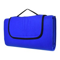 Pikniková deka CALTER® GRADY, 200x150 cm, alu fólie, tmavě modrá