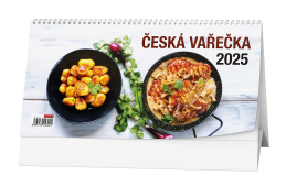 Stolní kalendář 2025 Česká vařečka