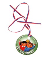 Pamětní medaile pro předškoláka Jdu do školy