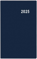 Diář 2025 čtrnáctidenní Gustav-PVC modrý