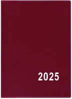Diář 2025 čtrnáctidenní Hynek-PVC bordó