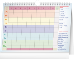 Stolní kalendář 2024 srpen-2025 červenec Školní plán