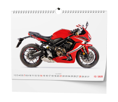 Nástěnný kalendář 2025 A3 Motorbike