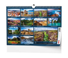 Nástěnný kalendář 2025 A3 Světové národní parky