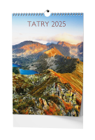 Nástěnný kalendář 2025 A3 Tatry