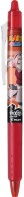 Gumovací roller Pilot FriXion Clicker 07 Naruto R červený