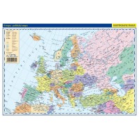Evropa příruční mapa 1:17 000 000