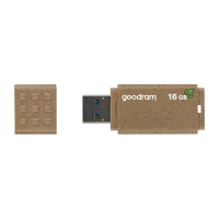 Goodram USB flash disk 16GB 3.0 UME3 ECO FRIENDLY hnědý